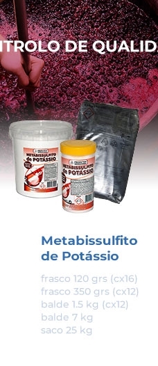 metabissulfito de potássio